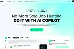 Jobright – AI求职平台，根据用户技能和经验精准匹配职位