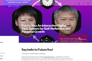 Future You – MIT推出与60岁时虚拟形象对话的AI产品