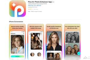Pica AI – AI照片编辑应用，提升照片质量、制作创意视频和实现面部互换
