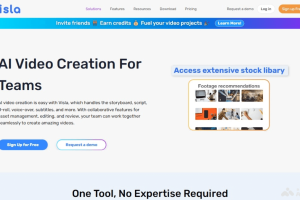 Visla – AI视频创作和编辑平台，覆盖故事板到视频全流程创作过程
