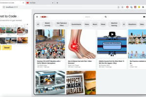 Screenshot to Code – AI将截图转换为网页代码的开源项目
