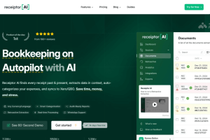 Receiptor AI – AI自动记账工具，多账户邮件监控