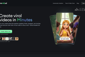 Revid AI – AI视频生成工具，从脚本到视频生成一站式服务