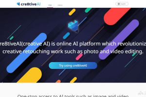 cre8tiveAI – AI图像视频编辑平台，自动进行高质量编辑