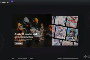 Neural4D – DreamTech 推出的 AI 3D模型生成平台