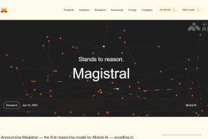 Magistral – Mistral AI推出的推理模型系列