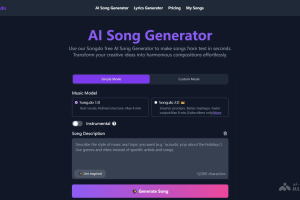 Song.do – AI音乐创作平台，一键生成完整歌曲