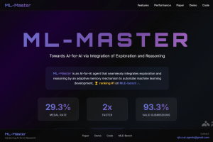 ML-Master – 上海交大推出的AI专家Agent