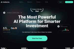Intellectia – AI驱动的金融市场趋势分析的平台
