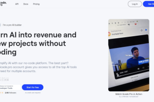 scade.pro – 无代码AI模型集成平台，千种AI模型快速构建部署AI应用