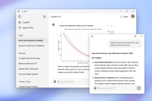 ChatGPT Windows客户端 – OpenAI为Windows用户推出的桌面应用程序