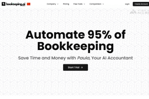 Bookeeping.ai – AI财务管理平台，聊天式完成会计任务