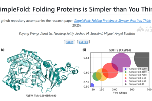 SimpleFold – 苹果开源的轻量级蛋白质折叠预测AI模型
