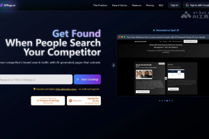 AltPage.ai – AI营销平台，自动生成 SEO 优化的对比页面