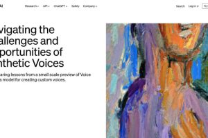 Voice Engine – OpenAI公布的AI语音合成和声音克隆模型