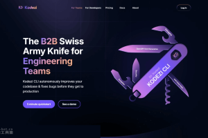 Kodezi – AI开发平台，自动进行代码生成、调试、优化、转换