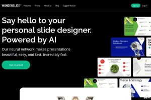 WONDERSLIDE – AI演示文稿制作工具，制作高质量演示文档